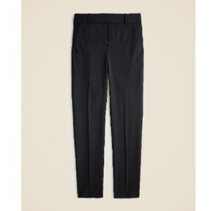 J.Crew | Cameron slim crop pant in Italian stretch wool | Black | Size 4
